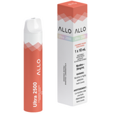 ALLO ULTRA 2500 STRAWBERRY ORANGE DISPOSABLE MISTER VAPOR